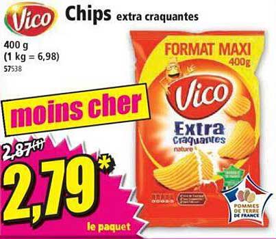 Chips Extra Craquantes Vico