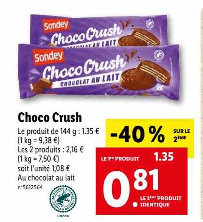 Choco Crush Sondey