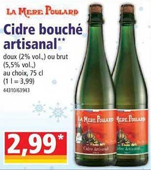 cidre bouché artisanale la mère poulard