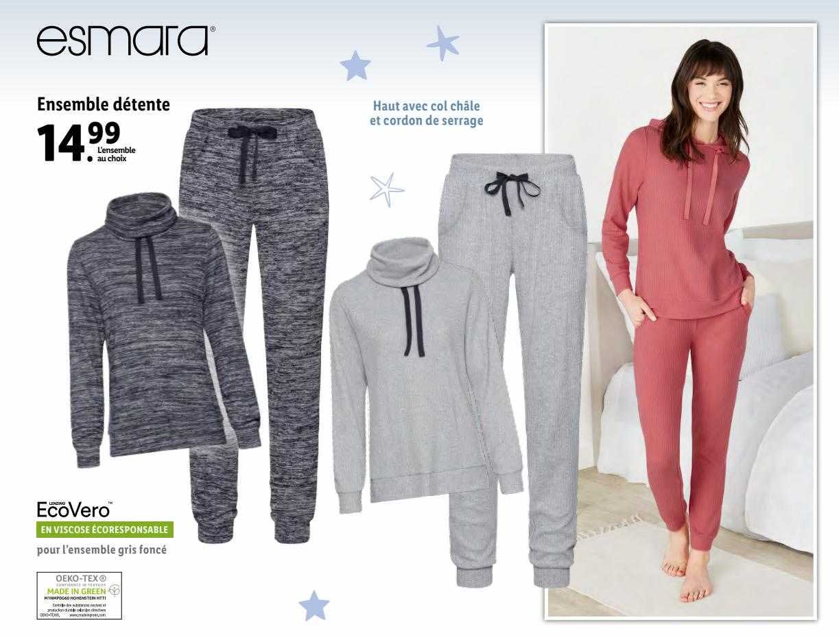 ensemble détente esmara