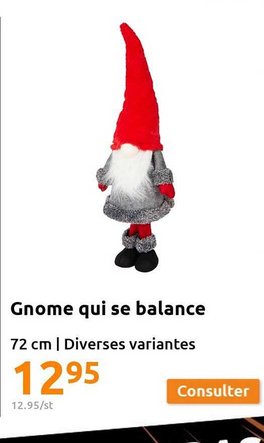 gnome qui se balance