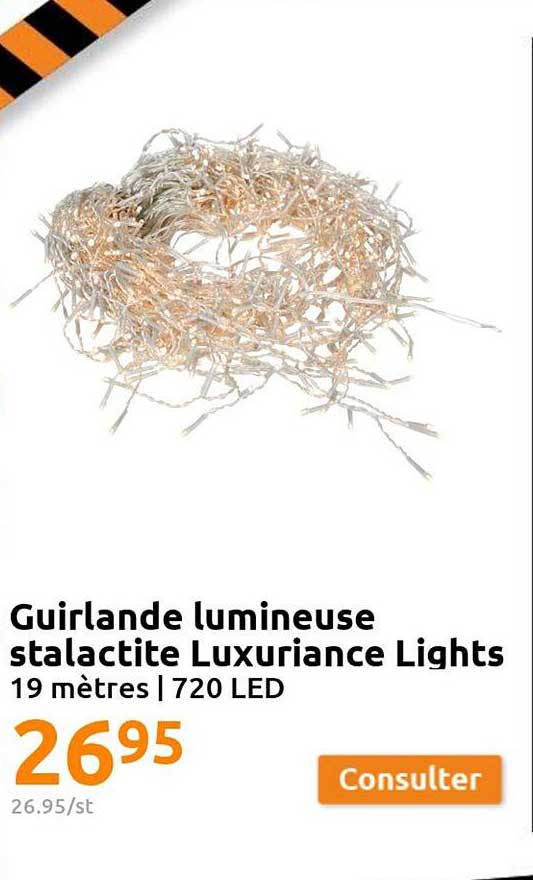 guirlande lumineuse stalactite luxuriance lights