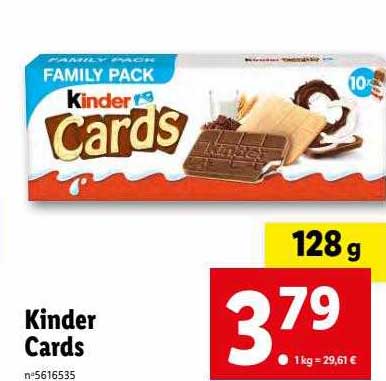 Kinder Cards