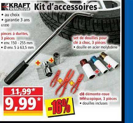 kit d'accessoires kraft werkzeuge