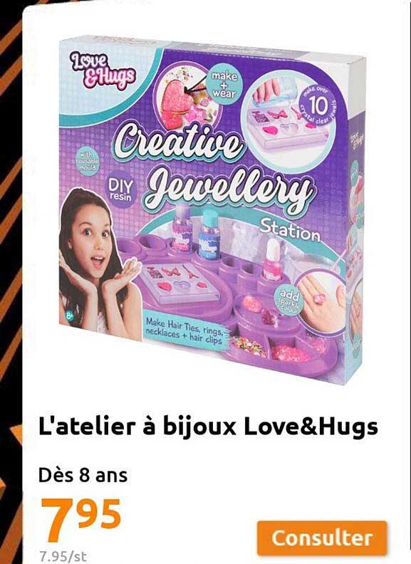 l'atelier à bijoux love & hugs