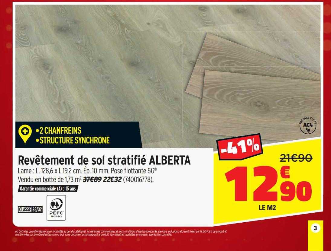 Revêtement De Sol Stratifié Alberta