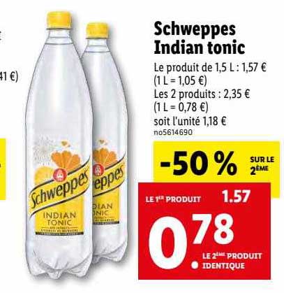 schweppes indian tonic