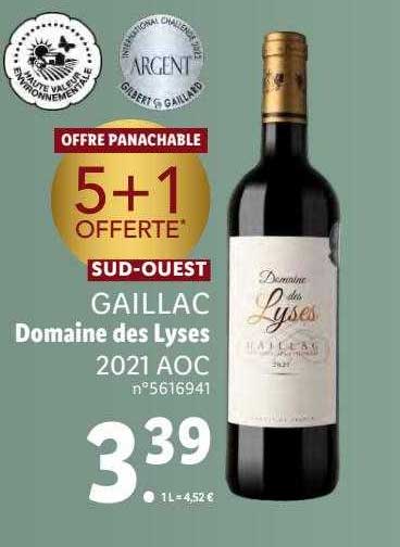 sud-ouest gaillac domaine des lyses 2021 aoc
