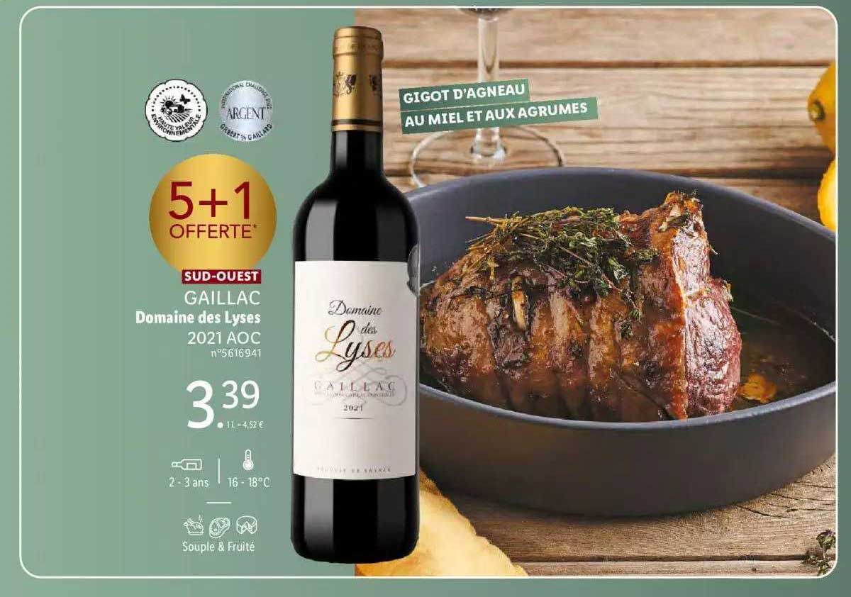 sud-ouest gaillac domaine des lyses 2021 aoc