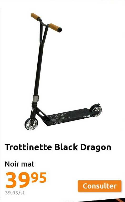 Trottinette Black Dragon