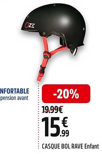 casque bol rave enfant oze