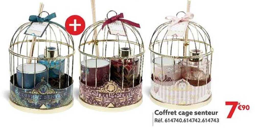 coffret cage senteur