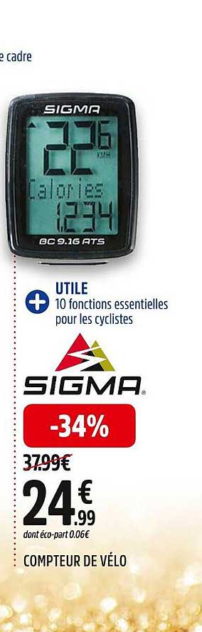 compteur de vélo sigma
