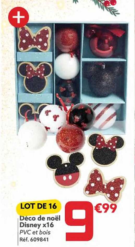 Déco De Noël Disney X 16