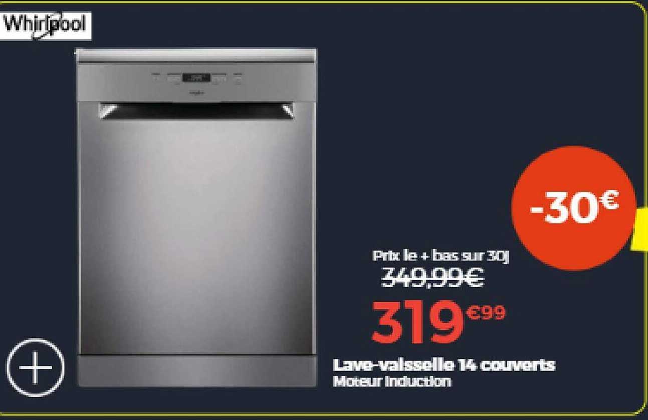 lave-vaisselle 14 couverts whirlpool