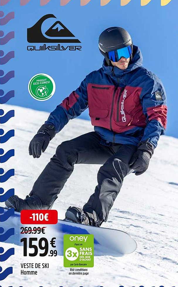 veste de ski homme quiksilver