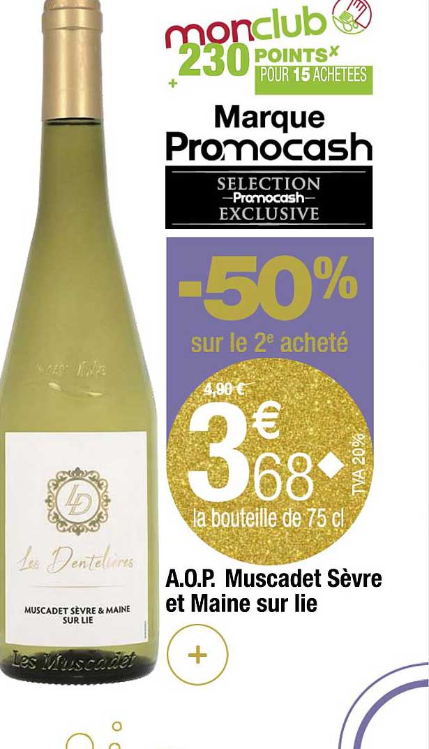 a.o.p. muscadet sèvre et maine sur lie