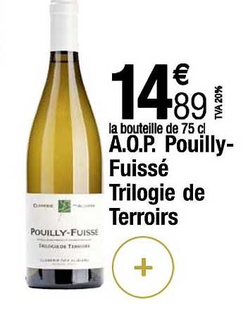 a.o.p. pouilly-fuissé trilogie de terroirs