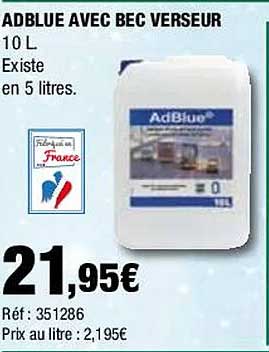 Adblue Avec Bec Verseur