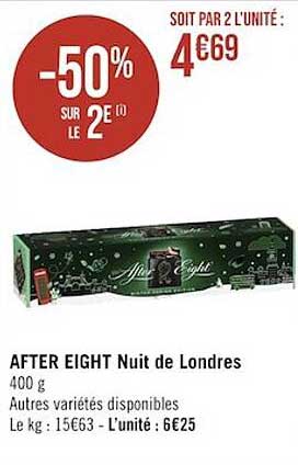 after eight nuit de londres