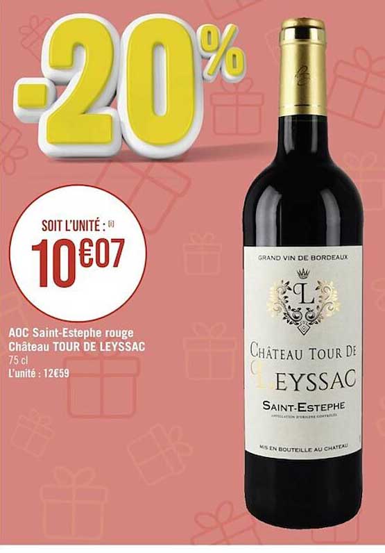 Aoc Saint-estèphe Rouge Château Tour De Leyssac