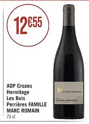 aop crozes hermitage les bois perrières famille marc romain