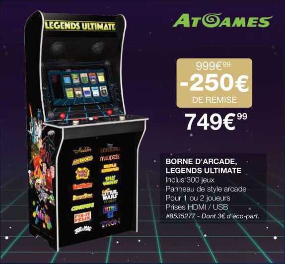 borne d'arcade, legends ultimate