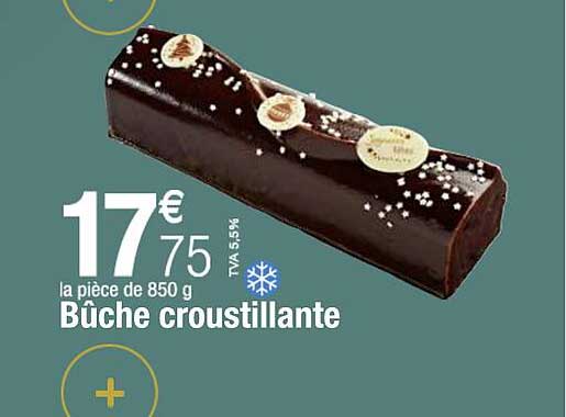 bûche croustillante