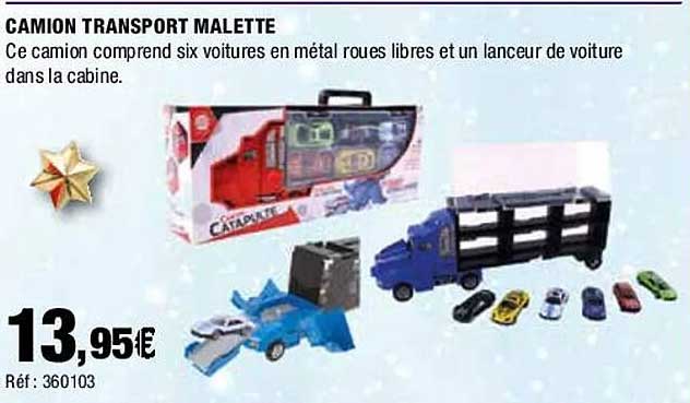 camion transport malette