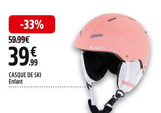 casque de ski enfant