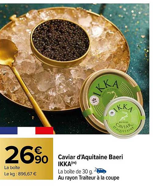 caviar d'aquitaine baeri ikka