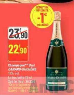 champagne brut canard-duchêne