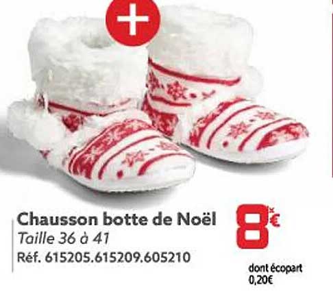 Chausson Botte De Noël