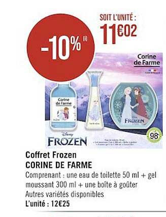 coffret frozen corine de farme