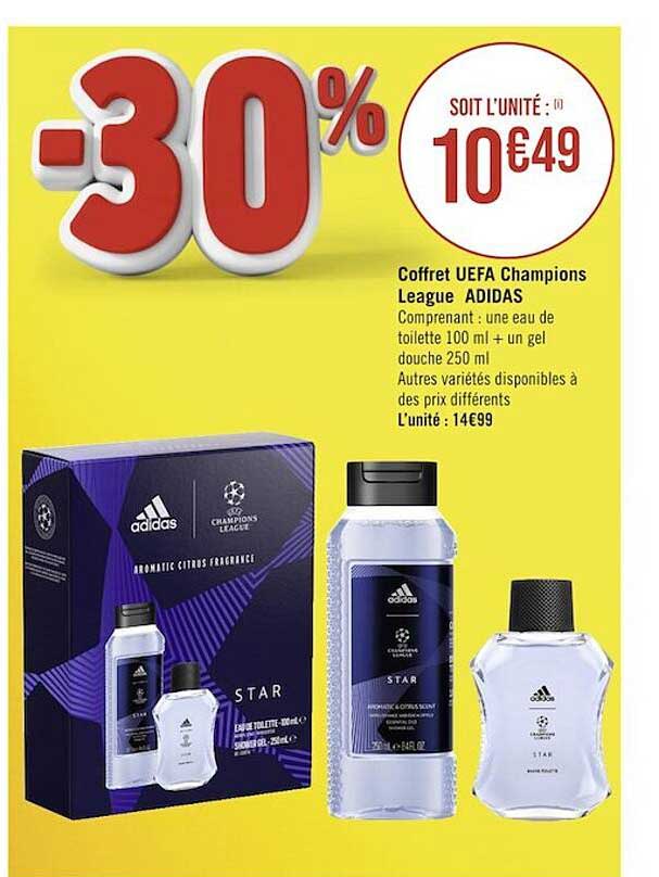 coffret uefa champions league adidas
