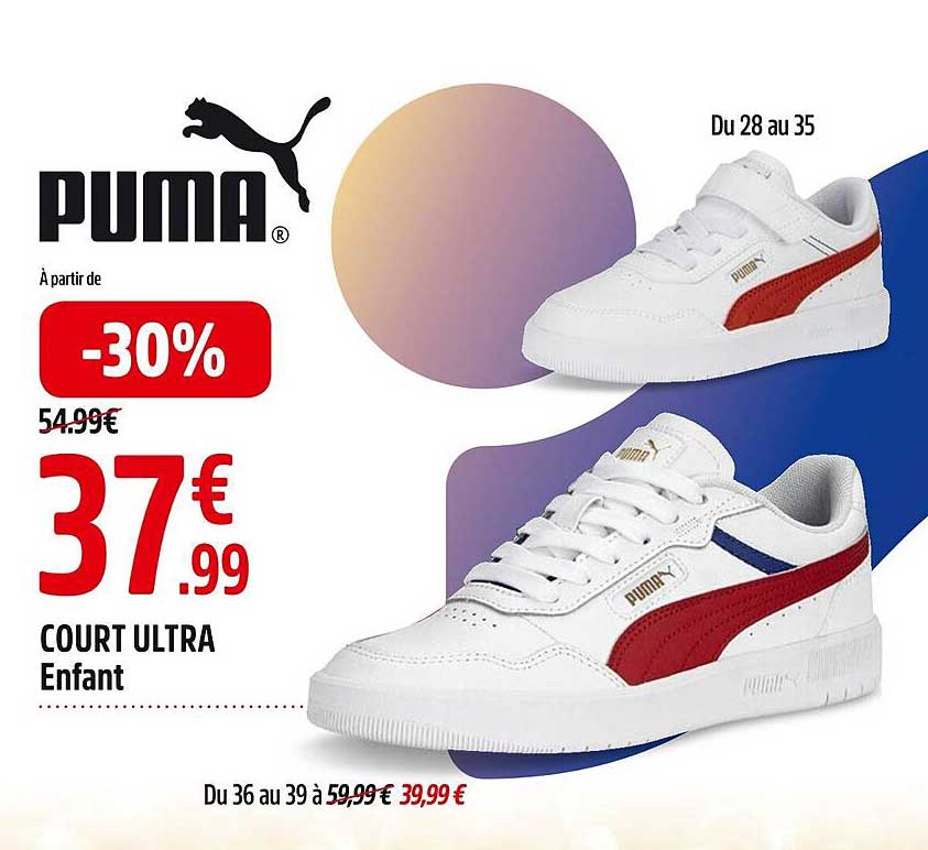 court ultra enfant puma