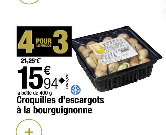 Croquilles D'escargots à La Bourguignonne