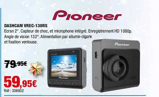 dashcam vrec-130rs pioneer