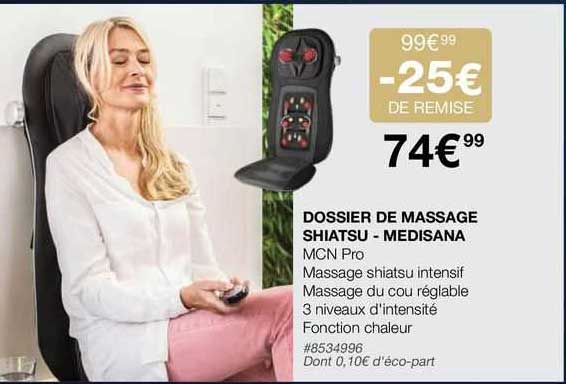 dossier de massage shiatsu - medisana
