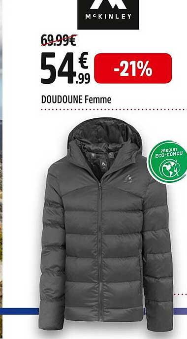 doudoune femme mc kinley
