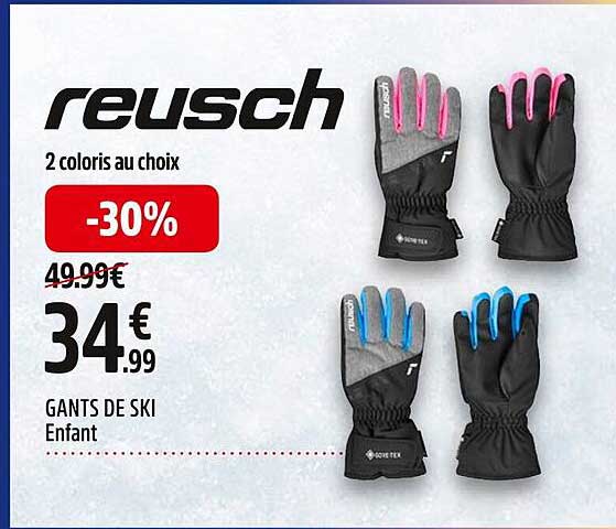 gants de ski enfant reusch