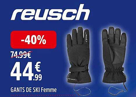 gants de ski femme reusch