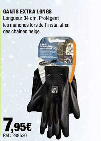 gants extra longs