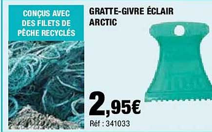 gratte-givre éclair arctic