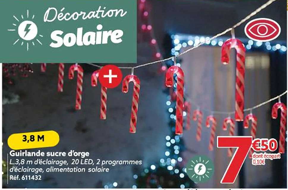 guirlande sucre d'orge