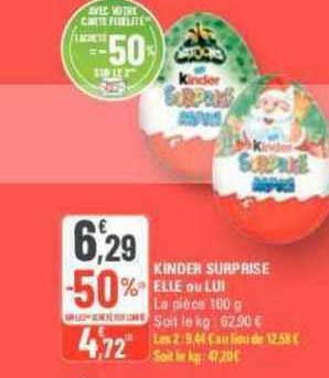 kinder surprise elle & lui