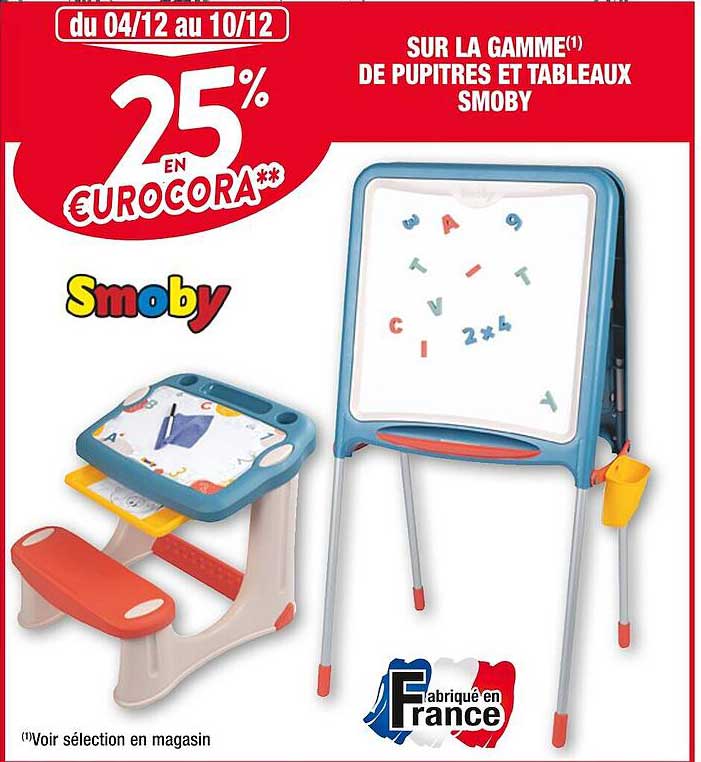 La Gamme Du Pupitres Et Tableaux Smoby