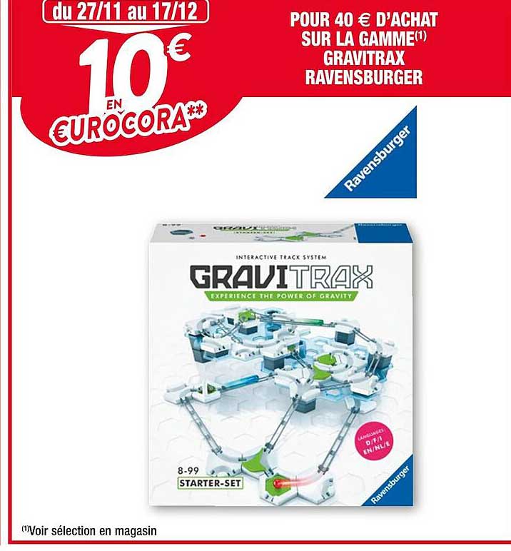 la gamme gravitrax ravensburger