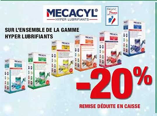 la gamme huper lubrifiants mecacyl