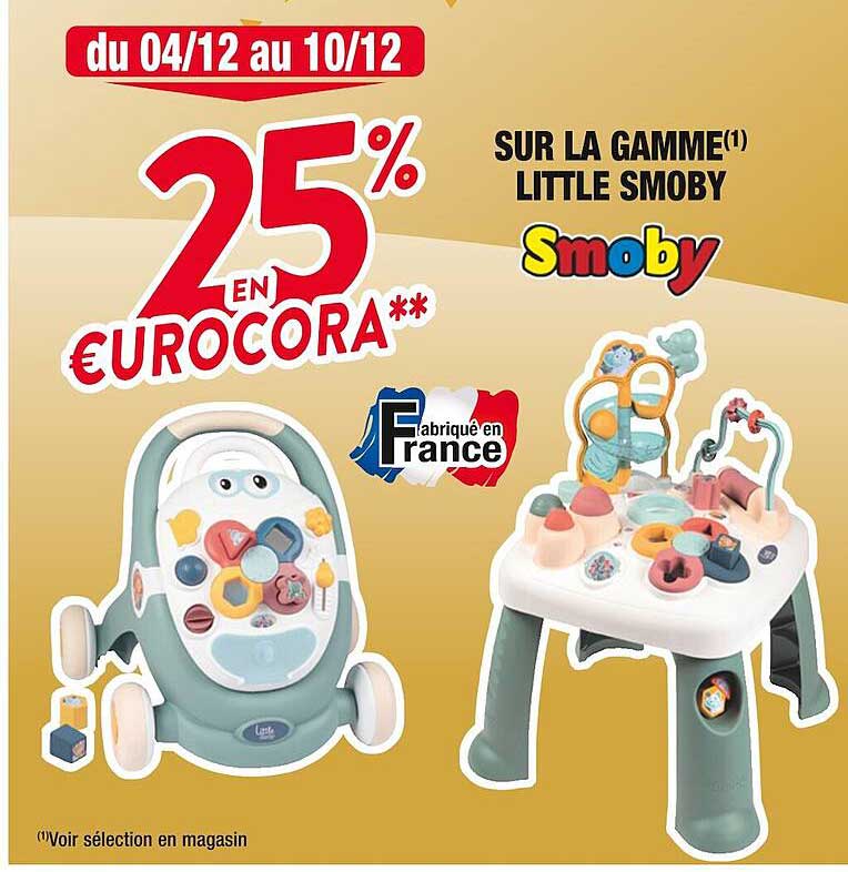 la gamme little smoby